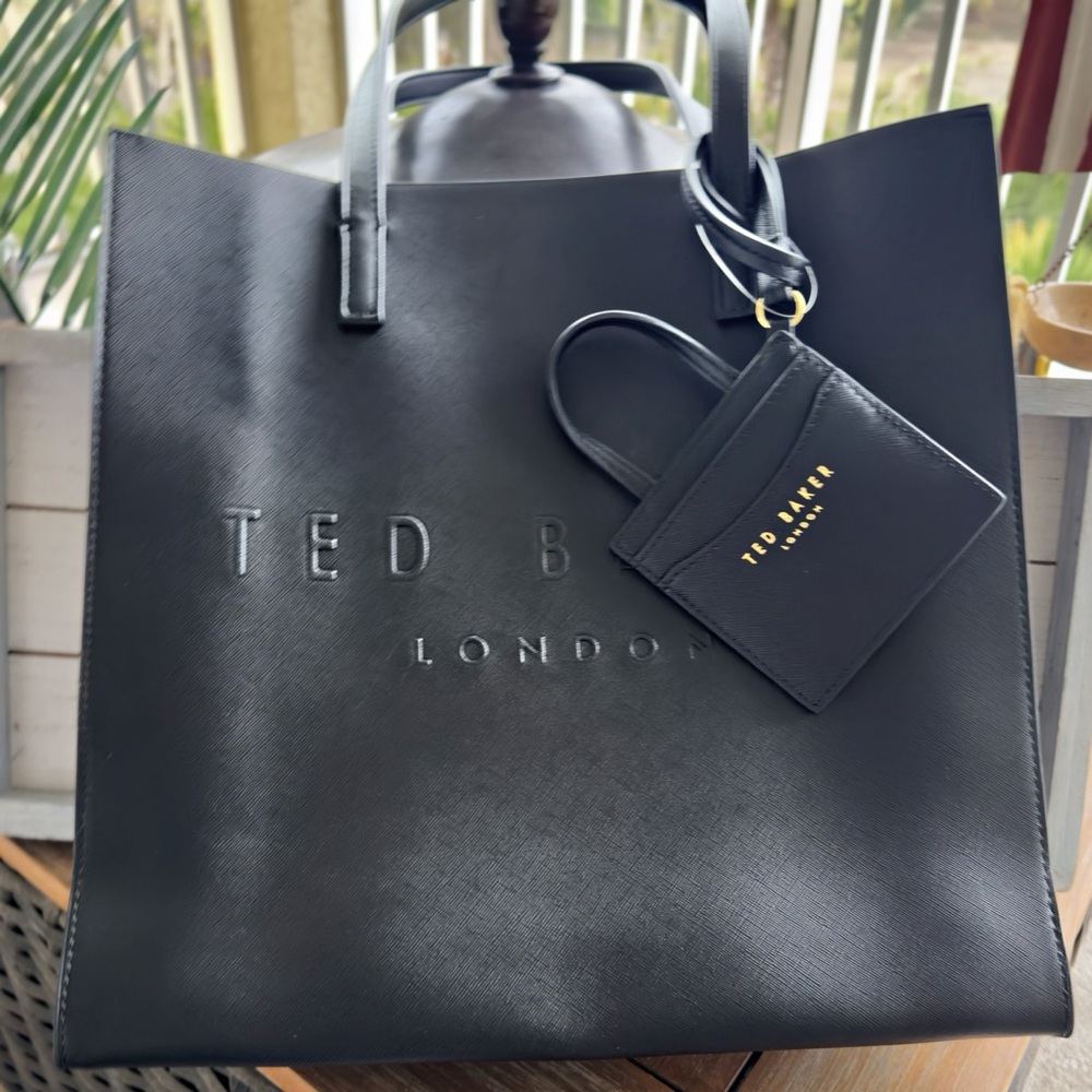 Ted Baker Black Women's Tote with Matching Pouch